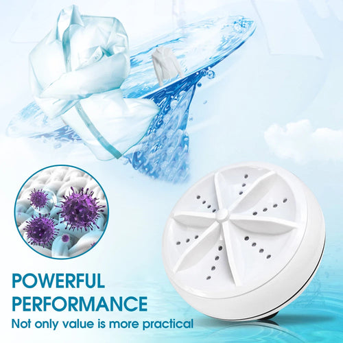 Portable Ultrasonic Washing Cleaner Mini Cleaning Machine