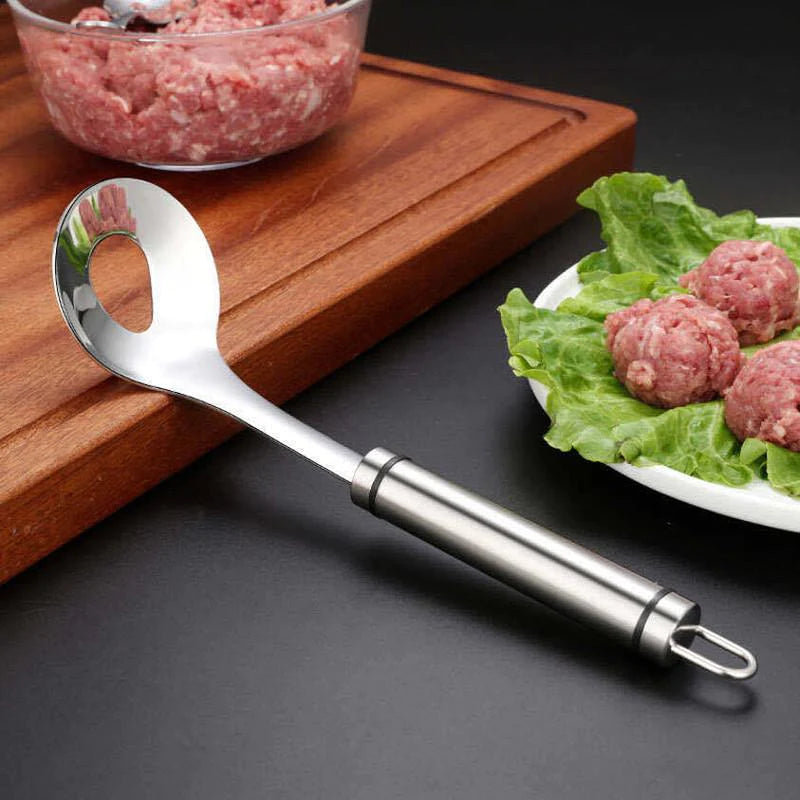 MEATBALL SPOON MAKER STAINLESS STEEL