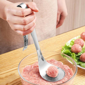 MEATBALL SPOON MAKER STAINLESS STEEL