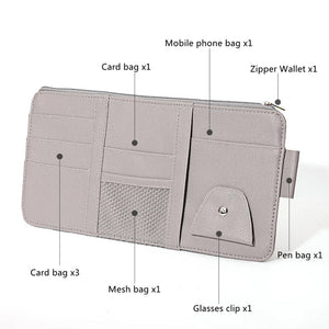 Car Visor Organizer Sunglasses & Accessories Holder