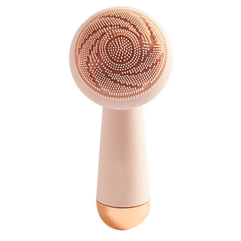 Rechargeable Electric Silicone Facial Massager Brush Scrubber