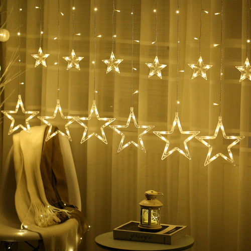 Star Curtain Lights Decoration String Lights - Free Delivery