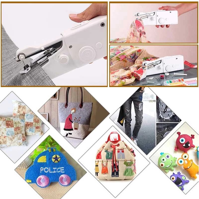 Portable Mini Hand Sewing Machine Quick Handy Stitch