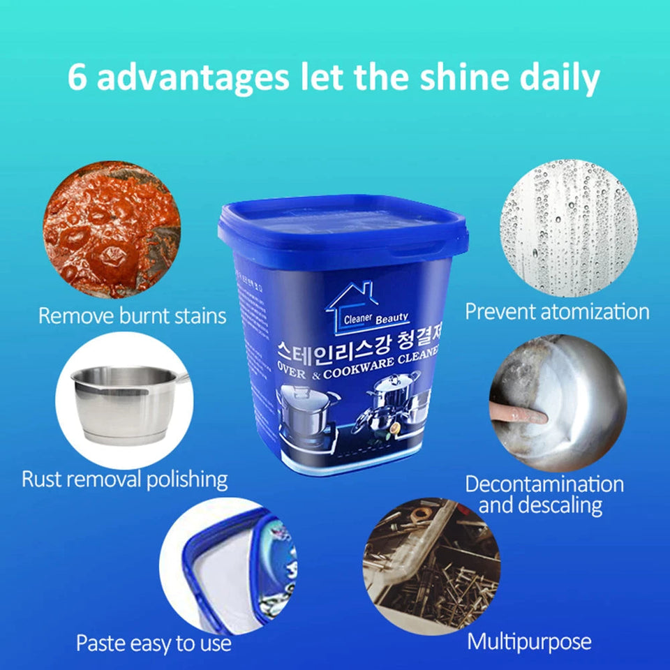 Cookware Cleaning Paste Household Kitchen Cleaner