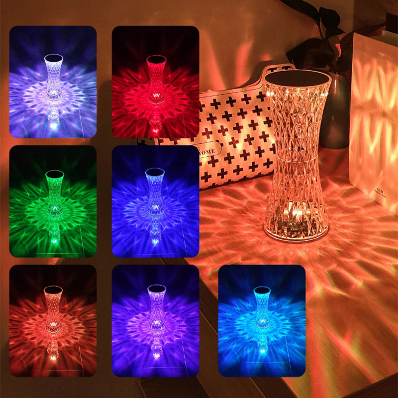 Crystal Diamond Touch Lamp