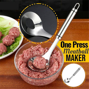 MEATBALL SPOON MAKER STAINLESS STEEL